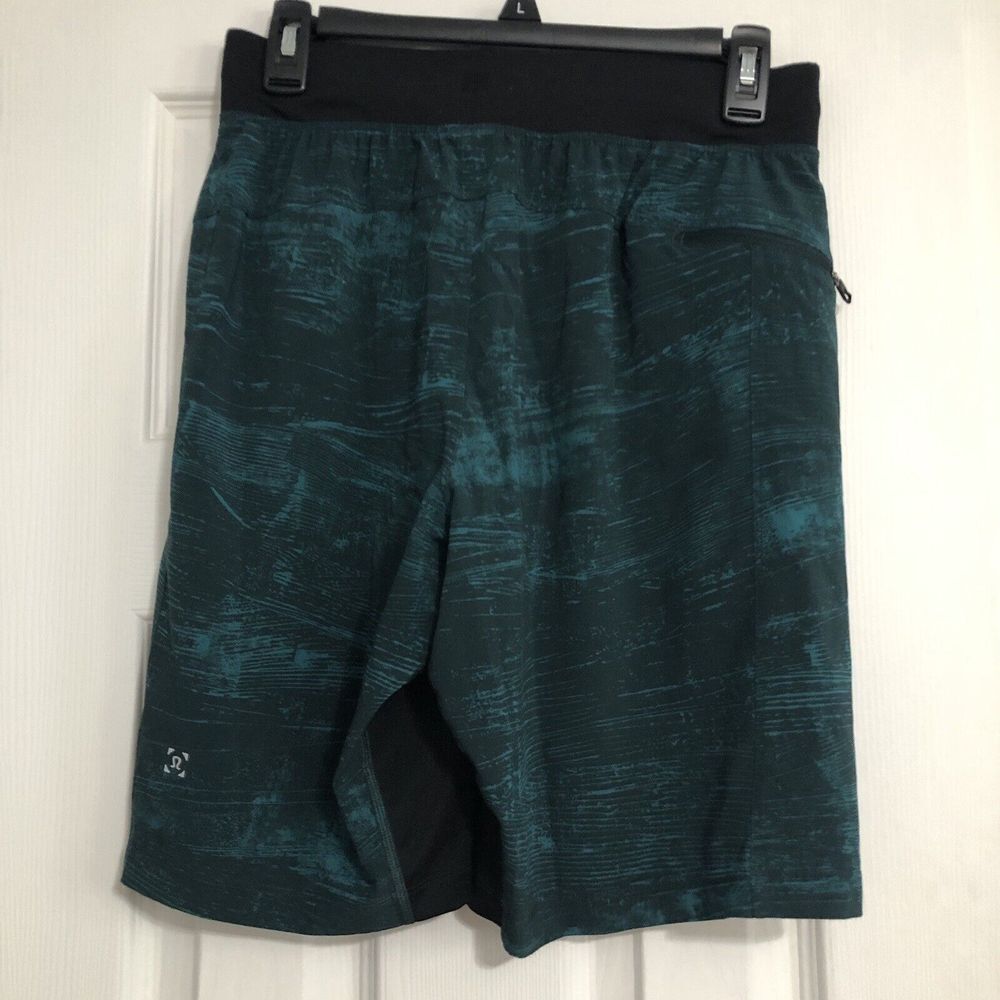 Lululemon Athletica THE Shorts 9" High Tide Laguna Mens Size small athletic